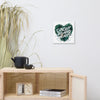 "Circuit Board Heart" Canvas