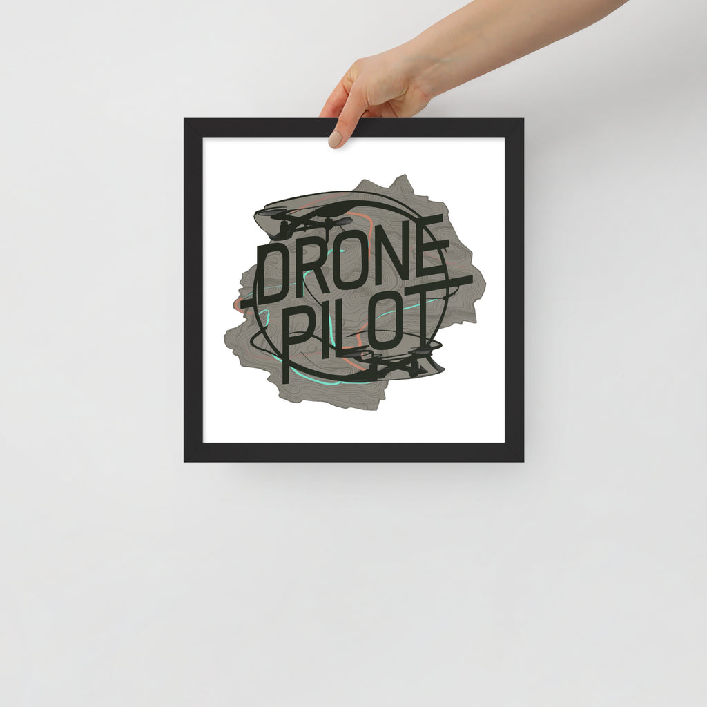 "Drone Pilot" Framed Poster