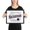 "Hackathon" Framed Poster