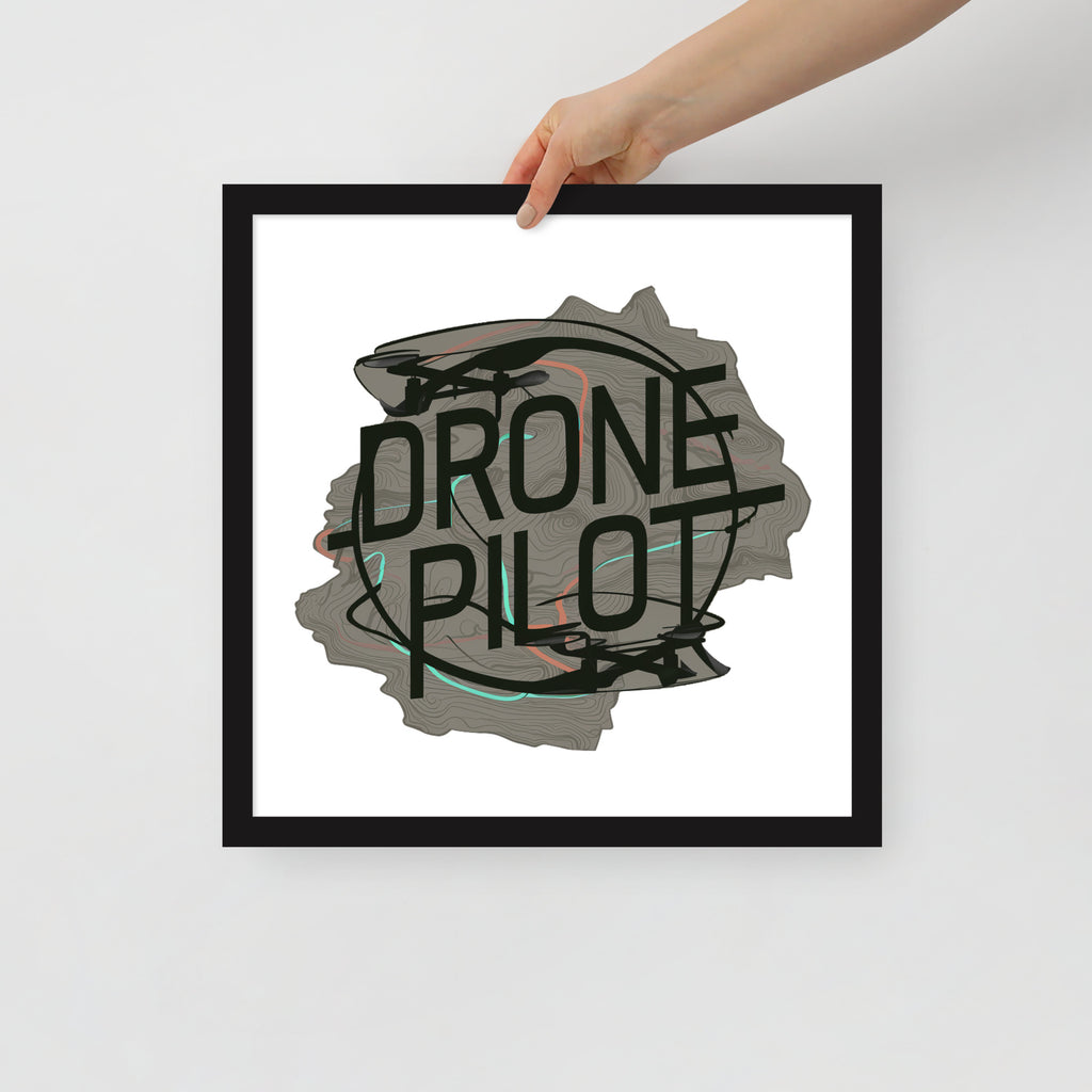 "Drone Pilot" Framed Poster