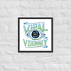 "Viral Visionary" Framed Poster