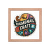 "Thumbnail Craft" Framed Poster