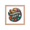 "Thumbnail Craft" Framed Poster