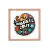 "Thumbnail Craft" Framed Poster