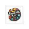 "Thumbnail Craft" Framed Poster