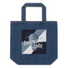 "Innovate Daily" Organic Denim Tote Bag