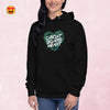 "Circuit Board Heart" Unisex Hoodie