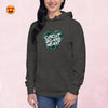 "Circuit Board Heart" Unisex Hoodie