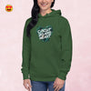 "Circuit Board Heart" Unisex Hoodie