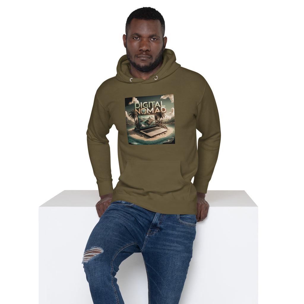 "Digital Nomad" Unisex Hoodie