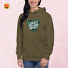 "Circuit Board Heart" Unisex Hoodie