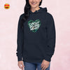 "Circuit Board Heart" Unisex Hoodie