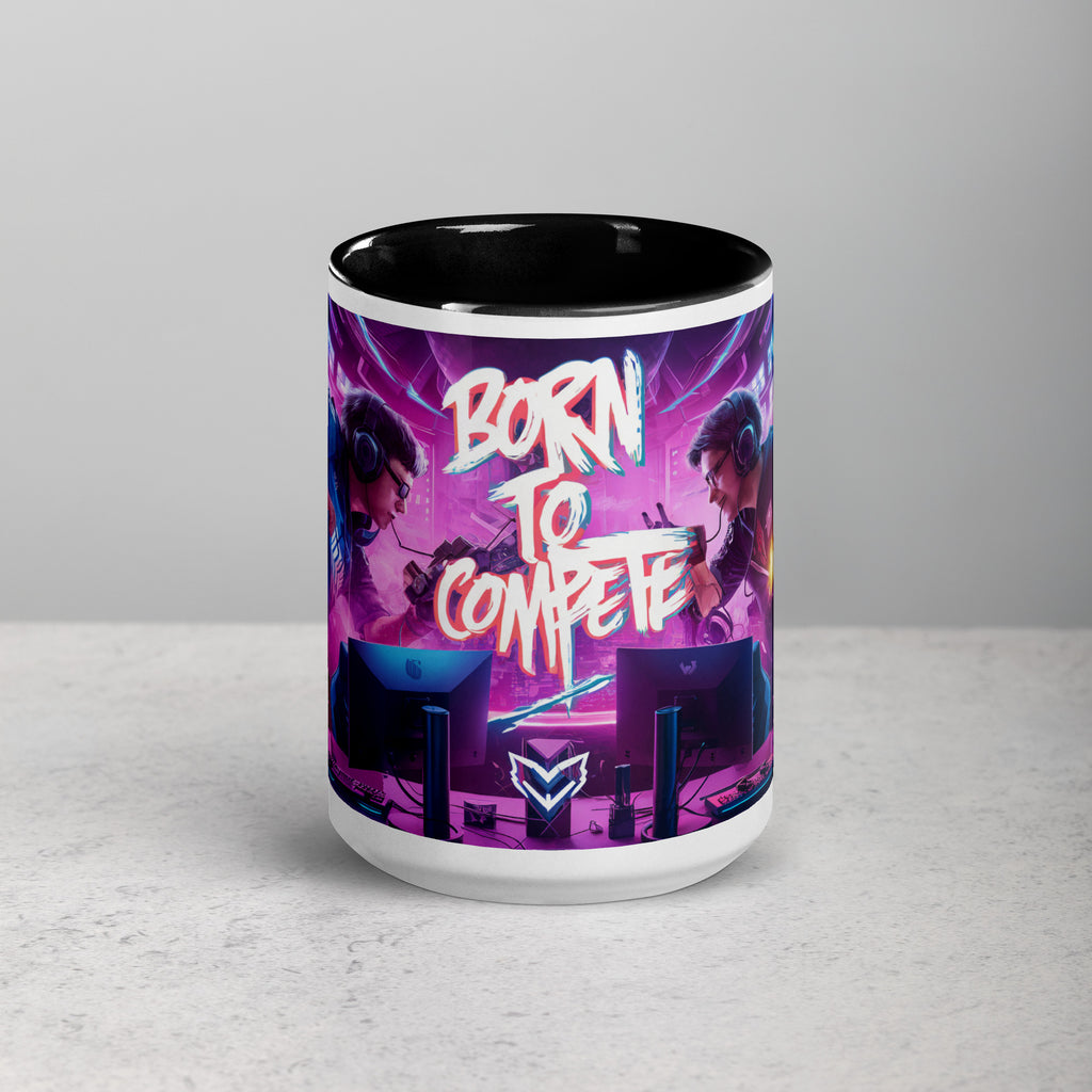 "Born to Compete" 15oz Mug