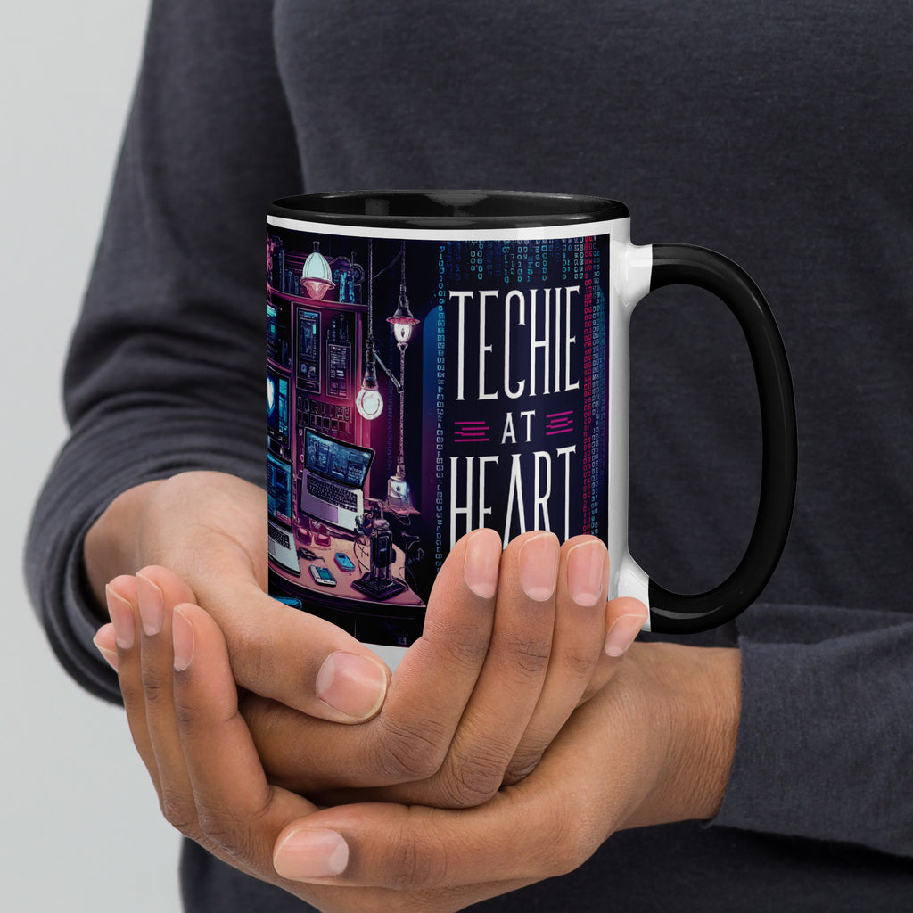 "Techie at Heart" 15oz Mug