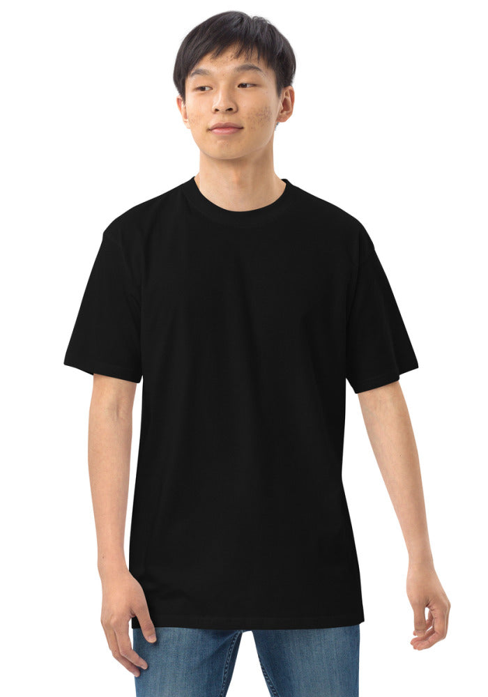 Blank T-Shirt - Unisex Premium Heavyweight Tee - Black